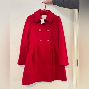 NWT Kate Spade coat with bow in back